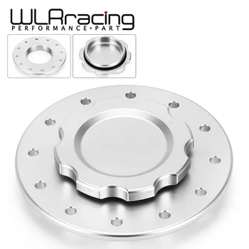 

WLR - Billet Aluminum 12 bolting holes Surge Tank Cap with 3'' ID Opening For RI fuel cells SLFCC-01SL