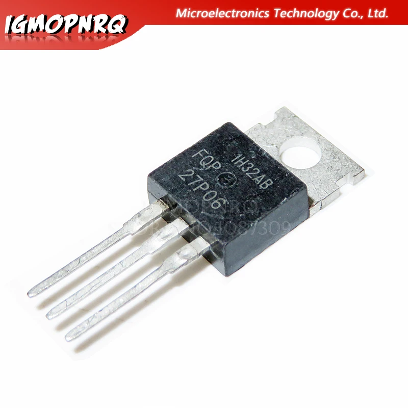 

40 шт. FQP27P06 TO-220 новый оригинальный