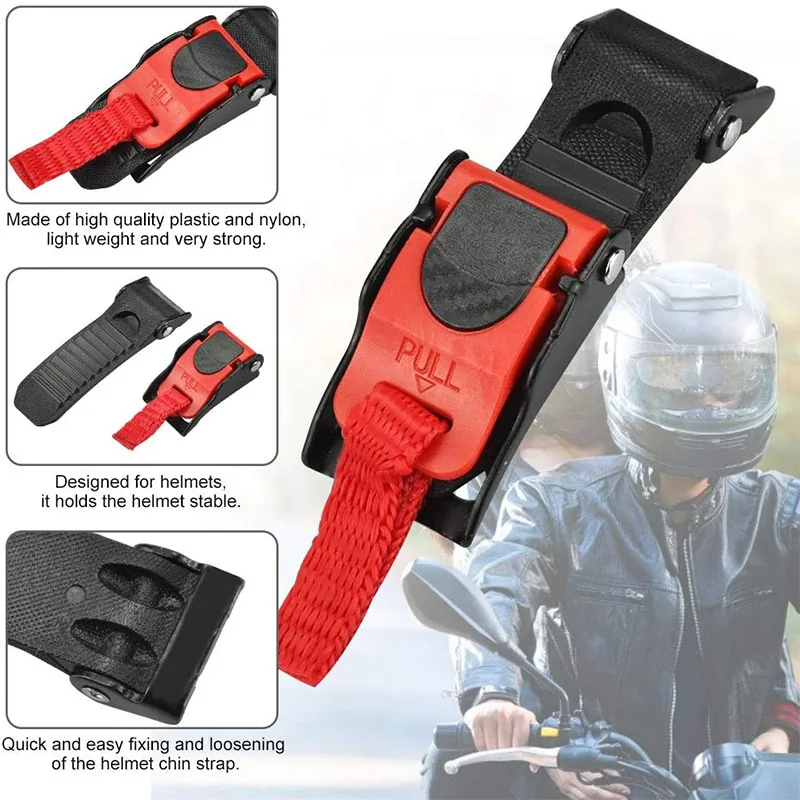 Motorcycle Helmet Quick Release Buckle width of 0.87 or less