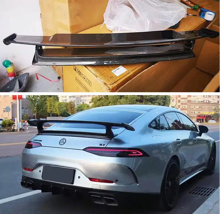 Spoiler For Mercedes Benz GTR GT50 GT53 GT63 GT63S AMG (4DOOR) Rear