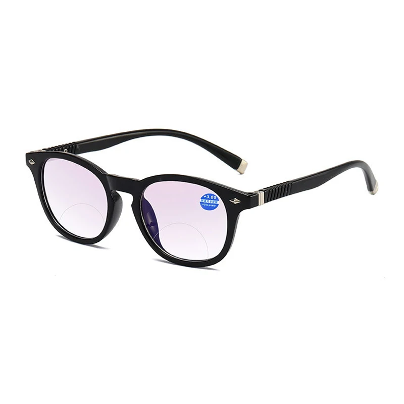 Zilead TR90 бифокальные Солнцезащитные очки с диоптриями анти голубой свет круглый Prebyopia очки солнцезащитные очки при дальнозоркости+ 1.0to+ 4,0 унисекс
