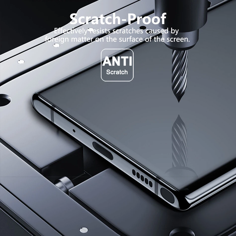 9H стеклянная пленка для samsung Galaxy Note 10 Plus Защитная пленка для жесткого стекла плёнка полностью покрывающая протектор экрана закаленное стекло для Note 10