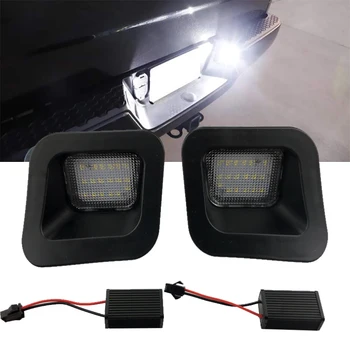 

For Dodge Ram 03-18 Truck BUILT-IN RESISTOR LED License Plate Light Full Housing