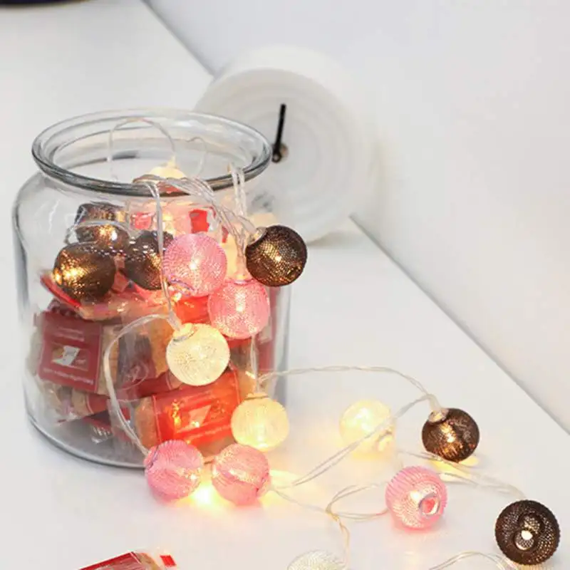 1.5/2/3M 10/20LED Wall Hanging String Light Home Furniture Small Ornaments String Light Lamp Indoor Decor String Lamp