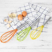 Ручной блендер Кухня инструменты Нержавеющая сталь ручка яйцо колотушки ручной Кухня инструменты набор инструментов для самостоятельного 12 дюймов