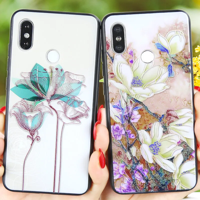 3D чехол Redmi 8 8A для Xiaomi Note 5 6 7 Pro 7A 6A TPU PC черный Xiomi Plus телефона |
