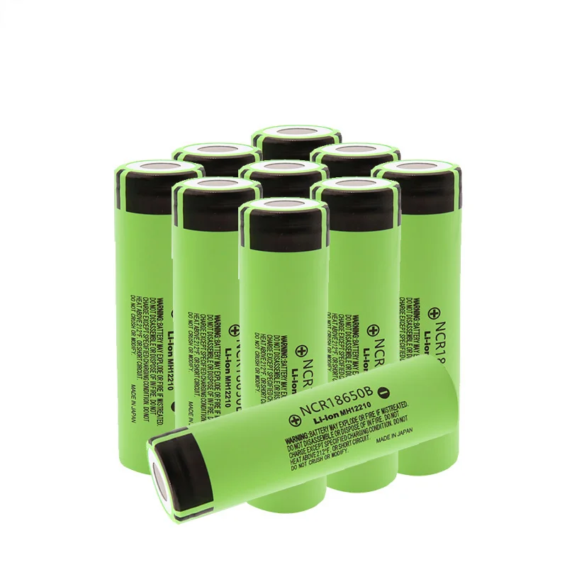 10pcs 10/20 шт. высокое качество NCR18650B 3,7 V 3400 мА/ч, Перезаряжаемые литий Батарея для фонарик литий-ионный аккумулятор 3400mah батареи - Цвет: 10pcs