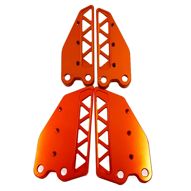 Motorbike Duke 250 390 Front Rear Foot Step Side Guard Wing Cover Protector CNC Aluminum Parts (3)