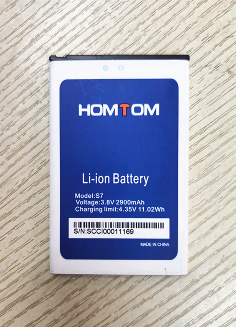 Новый 3 8 V 2900mAh S7 аккумулятор для смартфона Homtom высокое качество | Мобильные