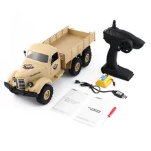 JJR/C Q60 1/16 2,4G 6WD RC внедорожный военный грузовик Транспортер С дистанционным управлением для детей мальчиков RC модель грузовика игрушка в подарок