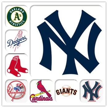 

Major League Baseball Team Logo Diamond Painting Full Drill 5D DIY Stitch Yankees Dodger Red Sox Cardinals Square Mosaic Paint