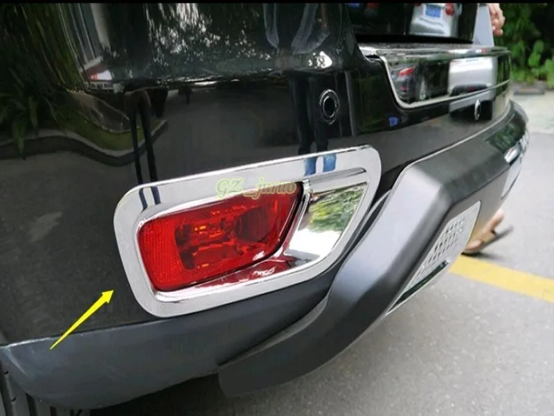 Car Styling Auto Accessories 2011-2015 For Jeep Compass Chrome Rear Tail Fog Lights Lamp Cover Trim ABS 2pcs | Автомобили и