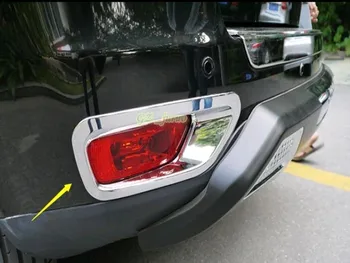 

Car Styling Auto Accessories 2011-2015 For Jeep Compass Chrome Rear Tail Fog Lights Lamp Cover Trim ABS 2pcs