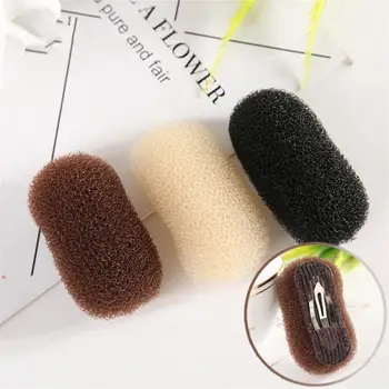 

Magic Bun Hair Base Bump Hairpin Hair Tool Hot Sponge Braider Hair Maker Styling Twist Styling Insert Braider Tool Black Beige