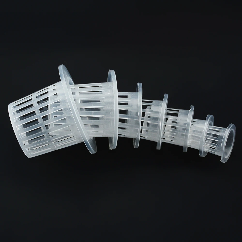 10Pcs Hydroponic colonization Mesh Pot Net Cup Basket Aeroponic Planting Grow Clone Nursery Plant Soilless | Дом и сад