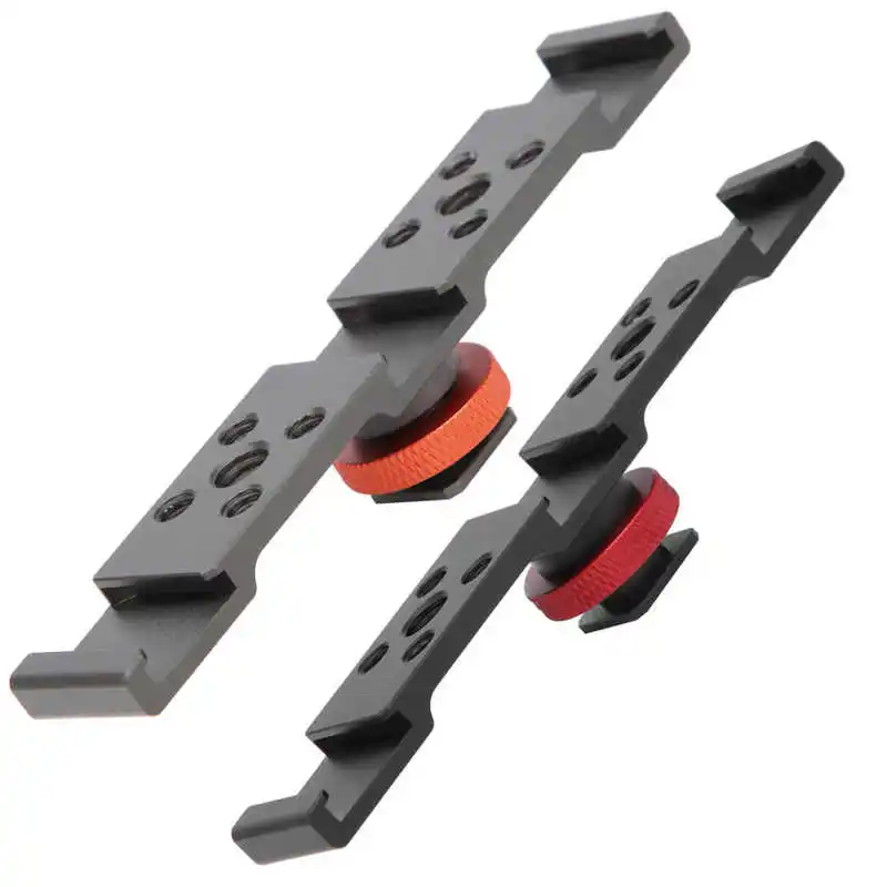 Adaptador de montaje de zapata 3 en 1, soporte de barra de extensión para cámara de teléfono móvil, soporte de zapata caliente 3 en 1