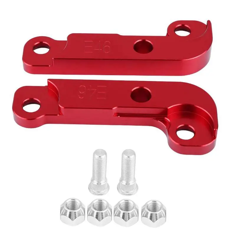 Адаптер увеличивает угол примерно на 25% для Drift Lock Kit для E36 M3 Drift автомобильный адаптер и установка - Цвет: Красный