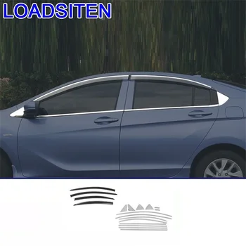 

Modified Automobile Chromium Window Exterior Protecter Bright Sequins Accessory Sticker Strip 15 16 17 18 19 FOR Honda Gienia