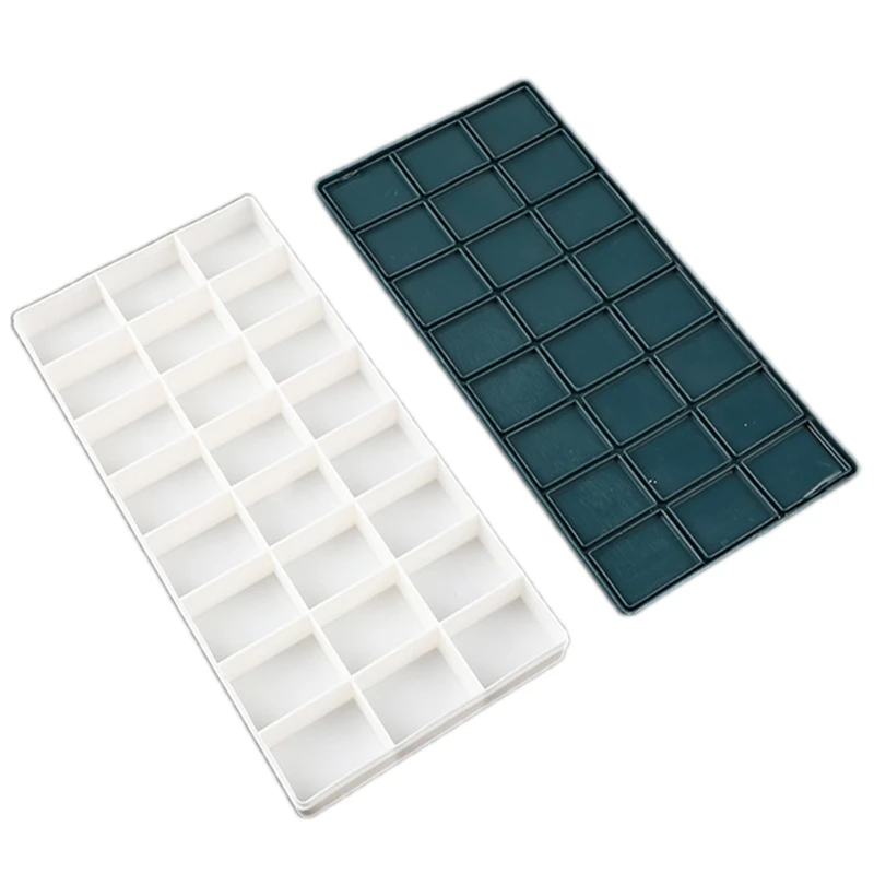 Palette De Peinture Plastique Avec 36 Cases – Pour Gouache, Aquarelle, Acrylique – Facile à Nettoyer