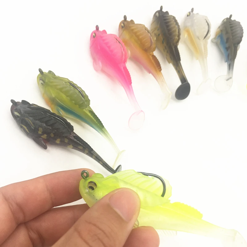 Мягкая приманка 7 5 см/14 г рыболовные приманки свинцовая рыболовная джиг-приманка