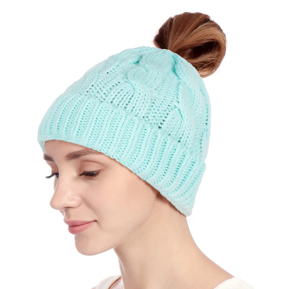 Для женщин зимняя Лыжная Шапочка muts כובעים шапка бини капот однотонная Шерстяная