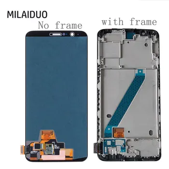 

Super AMOLED For OnePlus 5T A5010 LCD Display Touch Screen Digitizer Assembly Replacement Repair Parts Black