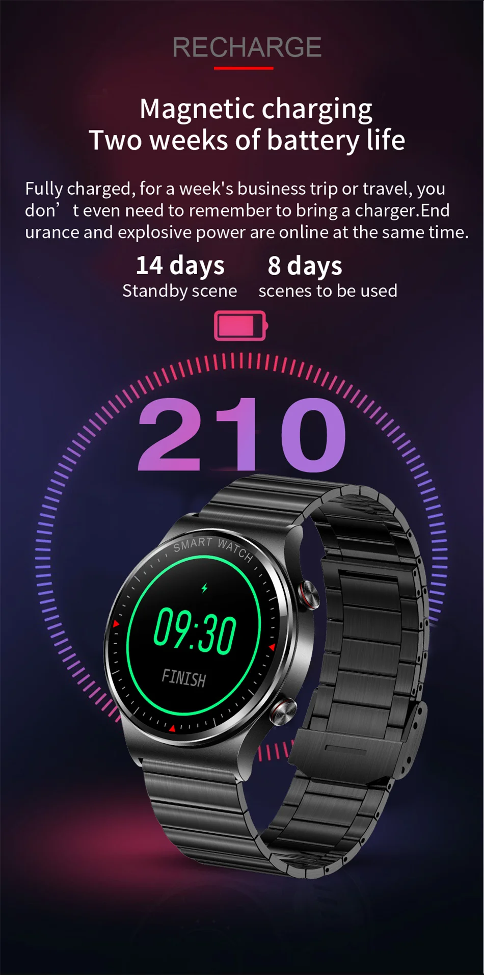 2022 New Men Bluetooth Call Smartwatch Women Man ECG+PPG color Touch Screen Sports Waterproof Music Smart Watch For Android IOS
