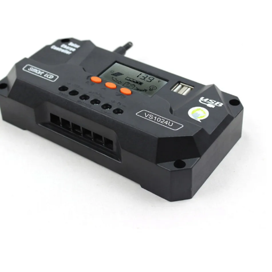 VS1024U Controller Main PWM Dual USB10A Emergency Power Supply Solar LCD