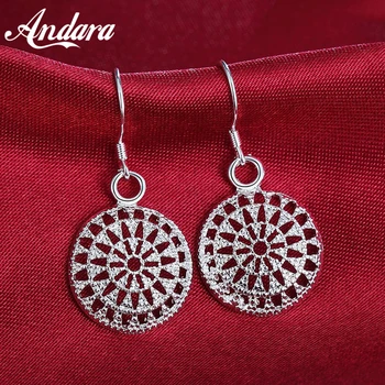 

New 925 Sterling Silver Earrings, Exquisite Earrings, Women'S Jewelry, Wedding, Wedding Gifts