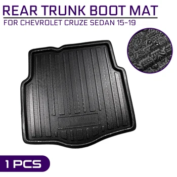 

Car Floor Mat Carpet For Chevrolet CRUZE Sedan 2015 2016 2017 2018 2019 Rear Trunk Anti-mud Cover