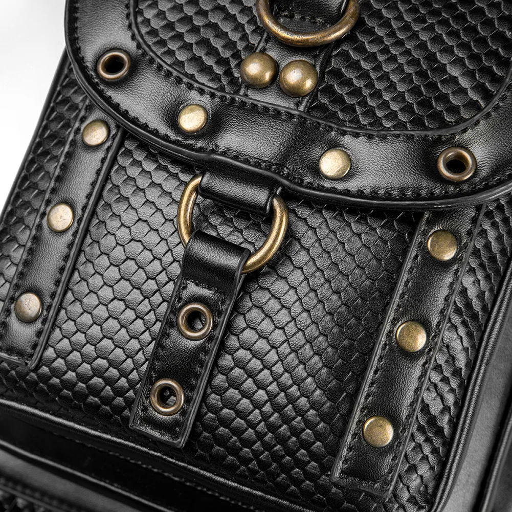 BXX/пара панк Chestpack Ретро сумка через плечо рок для мужчин и женщин Готический Фанни пакеты мотоциклетные ноги пакет ретро нагрудная сумка ZA2156