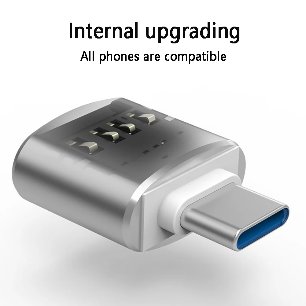 Алюминиевый сплав планшет Тип C к USB передачи данных конвертер мобильный телефон высокоскоростной Универсальный OTG адаптер прочный разъем