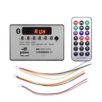 

AOZBZ Bluetooth 5.0 MP3 Decode Board Speaker Lossless Audio Decode Board Module Portable Audio Decode Board Car Accessories