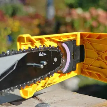 

Easy File Chainsaw Teeth Chain Sharpener Tool Sharpening saw sharpener stone sharpening frame grinding chain for Woodworking