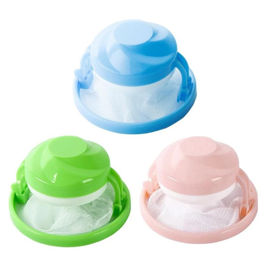 New Washing Machine Laundry Ball Hair Removal Catcher Filter Net Bag Filter Mesh Pouch Dirty Fiber Collector Laundry Products