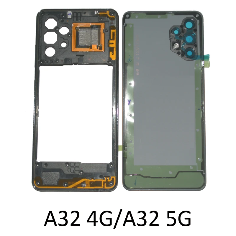 Корпус рамка Крышка для Samsung Galaxy A32 LTE 4G A325F A325M 5G A326B A326BR оригинальный телефон Новый