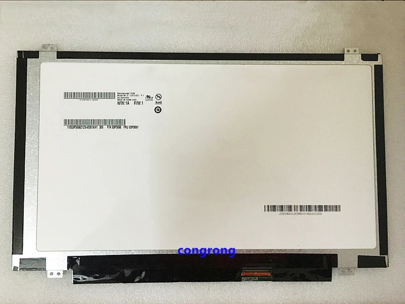 

14,0 "тонкий 40Pin 1366 × 768 N140BGE-LB2 N140BGE-L32 N140BGE-L43 LP140WH2 TLS1 B140XTN03.6 ноутбук ЖК Экран матричный дисплей