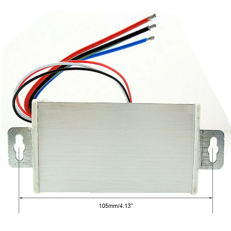 Горячая 12V 24V PWM DC мотор бесступенчатый регулятор переменной скорости переключатель с металлической оболочкой высокого качества