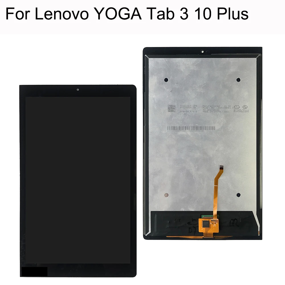 

For Lenovo YOGA Tab 3 10 Plus X703 X703F YT-X703L YT-X703X LCD Display Matrix Screen Touch Panel Digitizer Assembly with frame