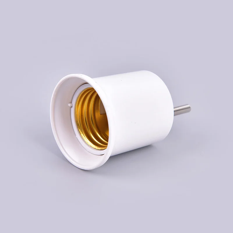 E27 Lamp Base To EU/US Plug Socket Lamp Holder Converter Adapter Light Bulb