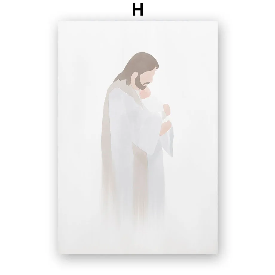Wall-Art-Canvas-Painting-Holy-Jesus-Biblical-Stories-Nordic-Posters-And-Prints-Wall-Pictures-For-Living (10)