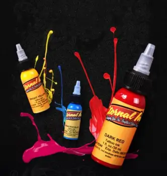 

1oz Tattoo Ink Set Permanent Body Paint Paint Cosmetics Eyebrow Paint Eyebrow Pencil color Body Makeup 16Pcs / 30ml One Bottl