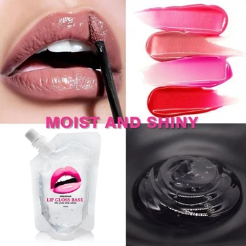 

50ml Handmade DIY Liquid Lip Gloss Base Oil Moisturizing Lipstick Material Base Gel Lip Gloss