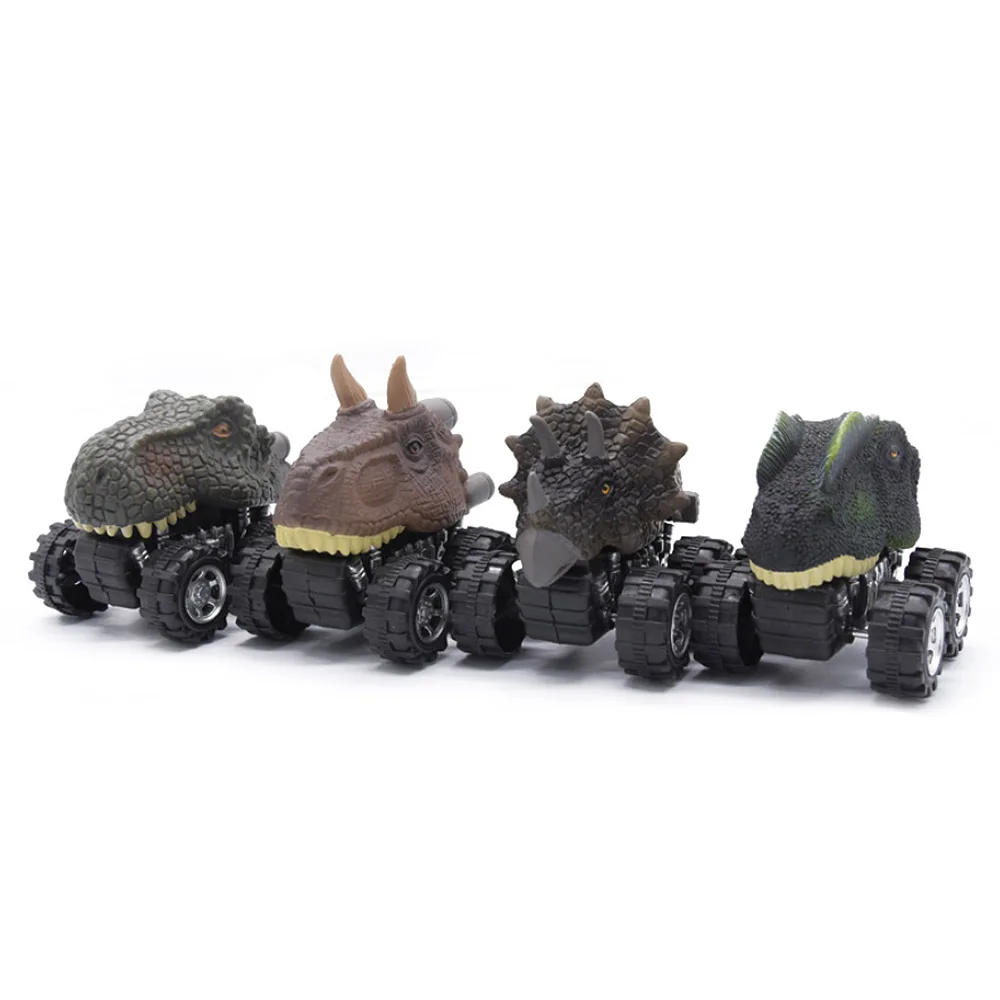 HOT 1 Piece Hot Mini Dinosaur Animal Pull Back Cars Model Vehicles Play Set Toys For Children Boys Truck Hobby Funny KID Gift