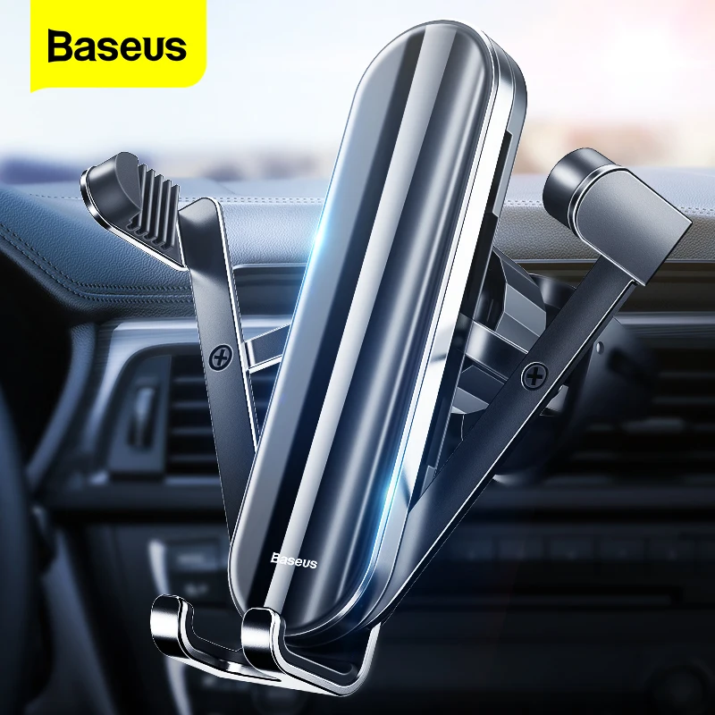 Автомобильный держатель для телефона Baseus CD слот гравитационный в автомобиле iPhone