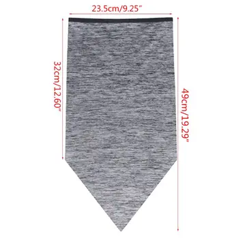 

Magic Ice Silk Triangle Headscarf Neck Gaiter Bandanas Headwear Protection Cover For Halloween Christmas