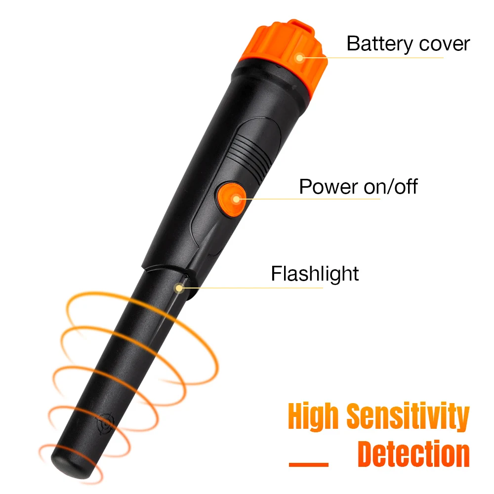 Goedkoop Waterdicht Pinpointer Onderwater metaaldetector Gold Pinpoint MD 720 Audio alert   Trillingen   LED licht