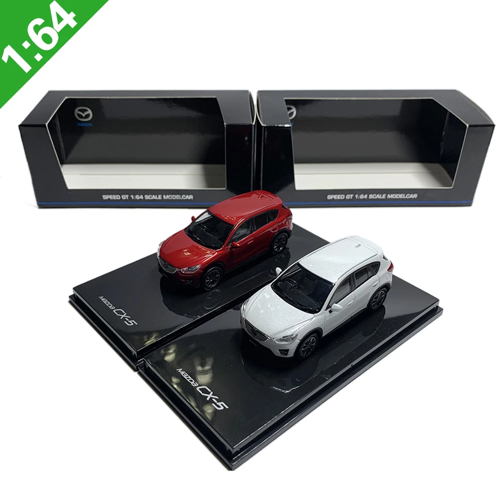 Оригинальная коробка 1:64 для Mazda CX5 внедорожника металлическая статическая модель