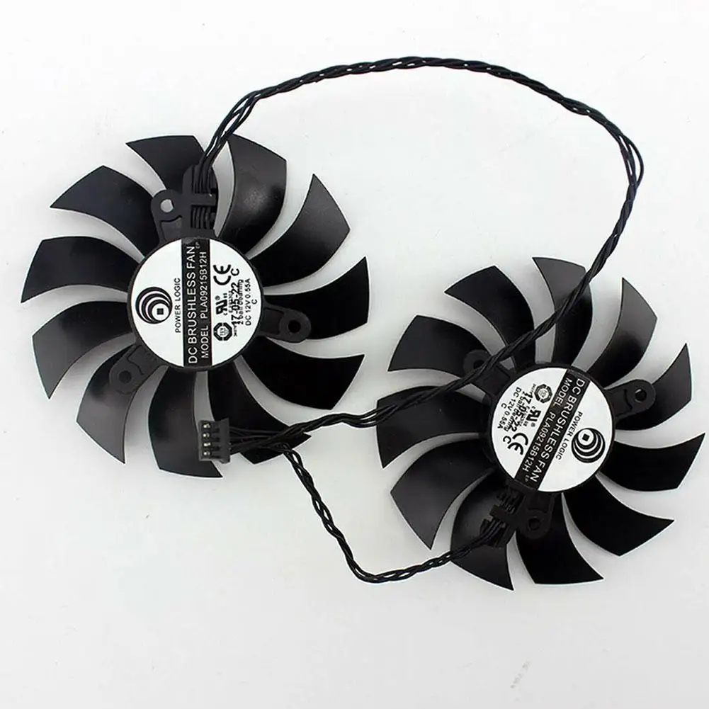 Вентилятор охлаждения для видеокарты 2 шт. запасные части EVGA GTX 1080Ti SC2 GAMING Black Edition