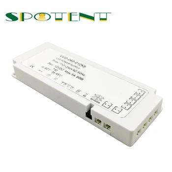 

AC 100V-265V to 12V dc led driver 18W 24W 36W 48W 60W Slim power supply CE for Cabinet lighting transformer